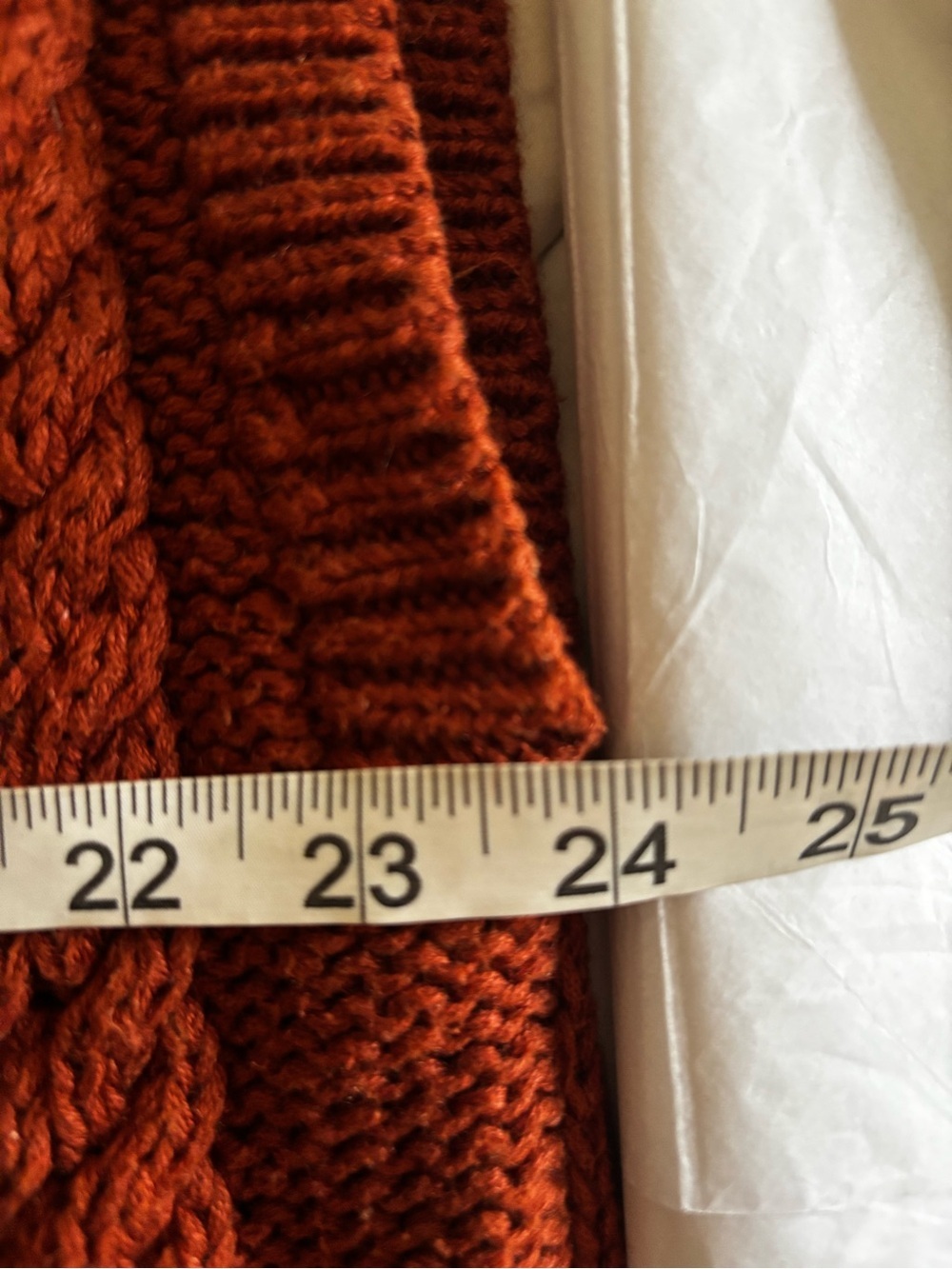 Vintage Cable Knit V-Neck Sweater Sleeveless Vest Sz 2X - Picture 6 of 8